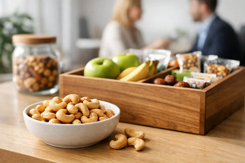 Nachhaltige Snackboxen im Büro einführen