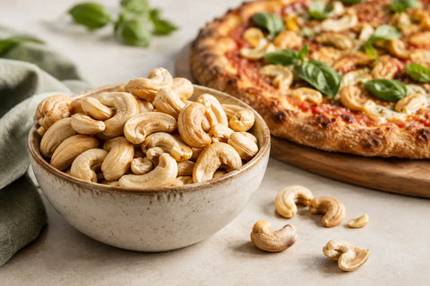 Vegane Pizzeria: Cashewbruch richtig einsetzen