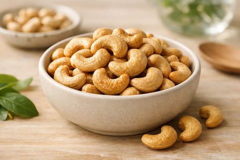 Ohne Öl geröstete Cashews: Was sie besser macht