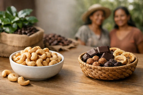 Direkthandel versus Fairtrade Snacks erklärt