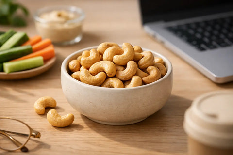 Vegane Snacks fürs Büro, die wirklich tragen