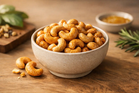 Gourmet Cashew Snacks, die mehr können
