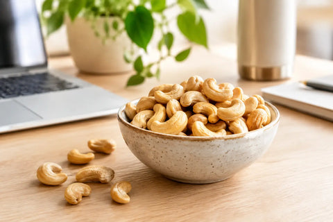 7 faire Snacks fürs Büro, die wirklich zählen