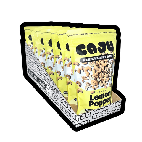 caju Lemon Pepper 8x140g