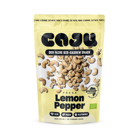 caju Lemon Pepper 8x140g